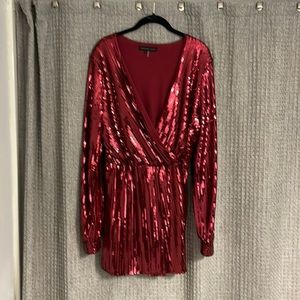 Express/Endless Rose Sequin Romper